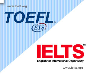 คะแนนสอบภาษาอังกฤษ TOEFL และ IELTS